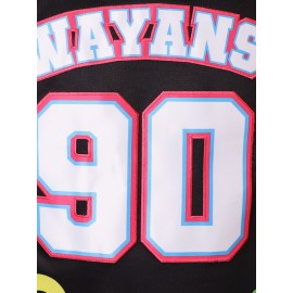 Stitched Men'S #90 Black Basketball Sports Jersey, Sleeveless Basketball Jersey, Polyester Basketball Shirt Classic Tank Top - Gift For Basketball Fans