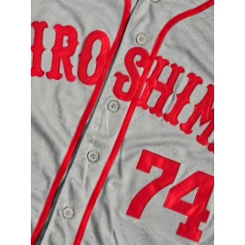 Men'S American Baseball Jersey Classic # 74 Embroidered Design Short Sleeved Breathable Shirt Suitable For Training And Games