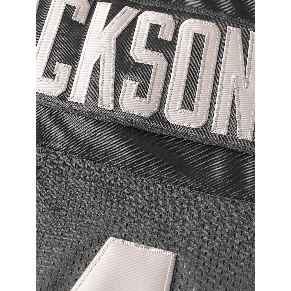 34 Black Breathable Embroidered Football Jersey - Casual V-Neck Sports Shirt For Outdoor Activities & Parties, Sizes S-XXXL