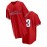 #3 Red Baseball Jersey Stitched Polyester Men'S Retro Baseball Shirt Button Short Sleeved Baseball Top S-3XL Hip Hop Clothess
