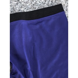 #8 Purple Embroidered Football Jersey - Breathable Polyester V-Neck Sports Shirt, Casual & Athletic Wear for Parties and Outdoor Activities, Sizes S-XXXL, Outdoor Activity Shirt|Embroidered Sports Top|Comfortable Athletic Wear, Football Accessories