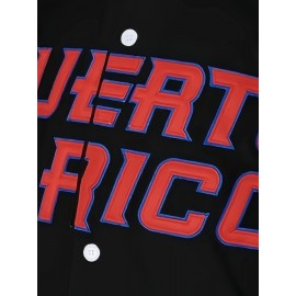 Men's #21 Embroidered Baseball Jersey - Breathable V-Neck, Loose Fit, Polyester Fabric, Perfect for Street Sports, Beach Outings & Casual Wear, Sizes S-3XL