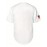 Men's White Polyester Baseball Jersey | USA Embroidered V-Neck | Multi-Season Sports & Casual Wear | Machine Washable | Breathable, Loose Fit | Ideal for Outdoor Activities & Festive Occasions