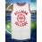 Men's #9 Embroidered Basketball Jersey - White & Red Hillman College Design, Loose Fit, Round Neck, S-3XL, Polyester Knit Fabric for Sports & Casual Wear, Outdoor Activewear | Loose Fit Jersey | Embroidered Detailing