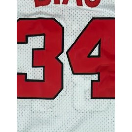 Men'S #34 Embroidered Basketball Jersey, 100% Polyester, Crew Neck Sleeveless Sports Shirt, Slight Stretch, Loose Fit, Universal Fit, with Sizes S-3XL for Casual, Training, Hiking, Daily & Weekend Wear, Couples, Men