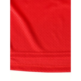 Men'S # 23 Red Basketball Suit Suitable For Training, Competition, Team Sports S-XXXL