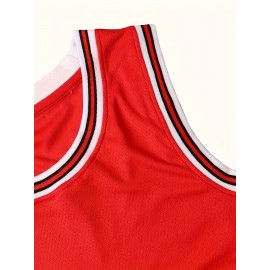 [Party Highlight] Men's #13 Basketball Jersey - Embroidered Polyester Knit Sleeveless Shirt, Loose Fit for Team Sports, Training & Casual Wear, Sizes S-XXXL, Party Sports Outfit | Skull Graphic Jersey | Glossy Finish Top, Best for Christmas