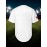Men'S Blank White Baseball Jersey, Embroidered Short-Sleeve Baseball Jersey, V-Neck Loose Button-Up Shirt, a Comfortable Top Suitable for Training And Games.