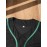 Men's MEXICO Embroidered Baseball Jersey - V-Neck, Button-Up Shirt for Games, Parties & Training - Breathable Polyester, Machine Washable