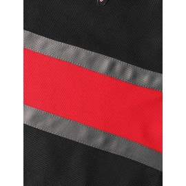 1pc Men'S Black Ice Hockey Jersey Sweatshirt - Polyester V-Neck with Embroidered Alphabet & Number 13, Loose Fit Long Sleeves, Breathable Knit Fabric for Sports & Casual Wear, Four Seasons