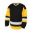 Men's Colorblock Ice Hockey Sweater, Loose Embroidered Long Sleeve, Sporty, Fashionable Casual, Breathable Streetwear
