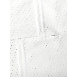 [Sporty Look] Men's #9 Embroidered Basketball Jersey, Polyester 100%, Crew Neck, Loose Fit, Breathable & Sweat-Absorbing, for Sports & Casual Wear, Four Seasons Knit Fabric Vest, Athletic Vest|Crew Neck Jersey|Polyester Fabric