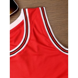 Men's #13 Embroidered Basketball Jersey - Vintage Breathable Sleeveless Tank Top for Training, Parties & Streetwear