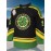 Men's #3 Shamrock Embroidered Vintage Color Block Long Sleeve Ice Hockey Jersey - Breathable Polyester, Loose Fit V-Neck for Sports & Casual Wear
