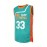 Men's #33 Flint Tropics Retro Embroidered Basketball Jersey - Breathable, Sleeveless Round Neck Sports Uniform for Training & Competition
